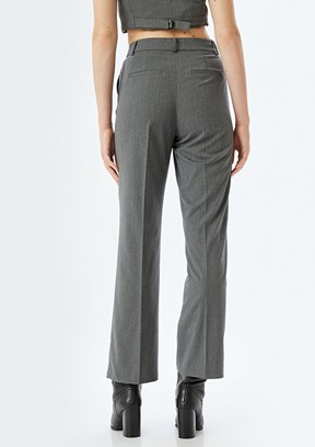 Koton Antrasit Kadın Normal Bel Pantolon