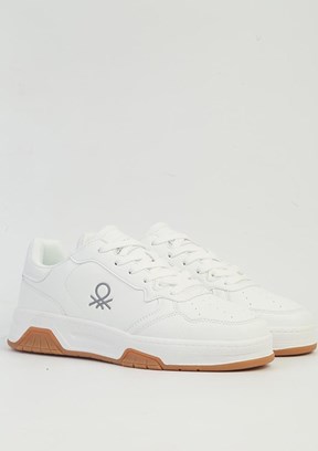 BENETTON Beyaz Erkek Sneaker Ayakkabı