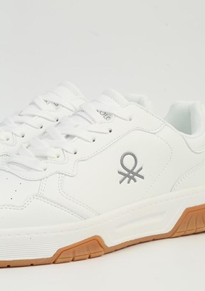 BENETTON Beyaz Erkek Sneaker Ayakkabı