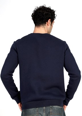 Lee Cooper Lacivert Erkek O Yaka Sweatshirt