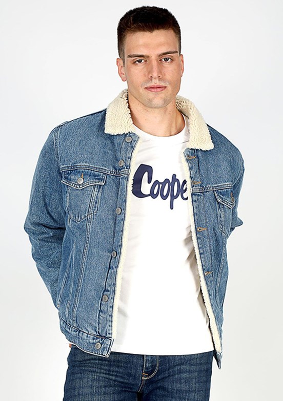 Lee Cooper Çok Renkli Erkek Denim Ceket