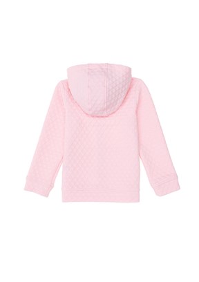 US POLO ASSN Pembe Kız Çocuk Regular Sweatshirt