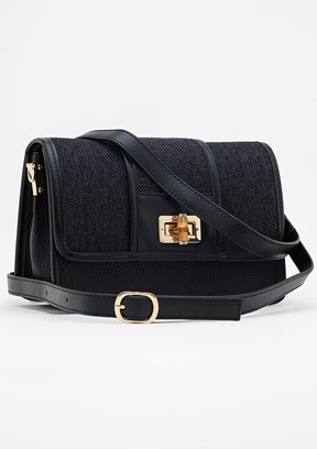 ARON Kadın Siyah Kol Çantası