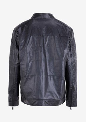 LEE COOPER Siyah Erkek PU Mont