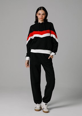 ELLESSE Siyah Kadın Cropped Sweatshirt