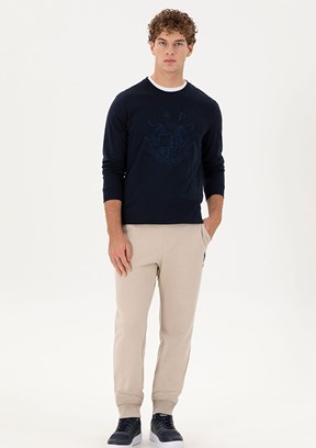 US POLO ASSN Bej Erkek Slim Pantolon