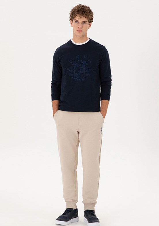 US POLO ASSN Bej Erkek Slim Pantolon
