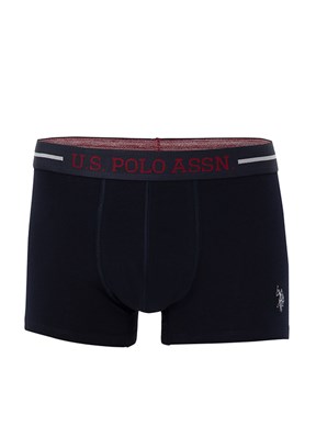 US POLO ASSN Bordo Erkek 3'Lü Boxer