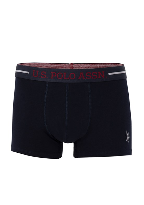 US POLO ASSN Bordo Erkek 3'Lü Boxer
