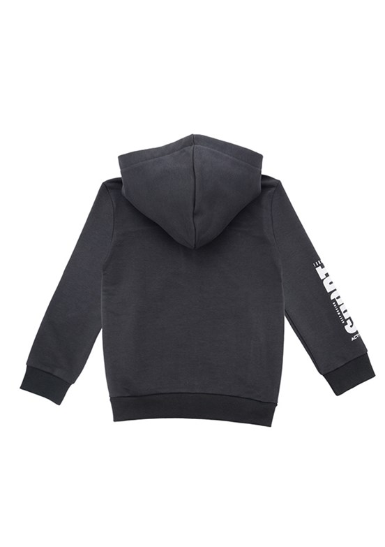 BENETTON Antrasit Erkek Çocuk Baskılı Sweatshirt