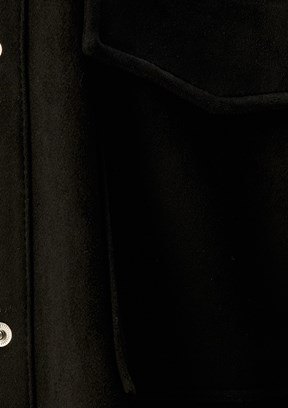 KOTON Siyah Kadın Uzun Kol Gömlek