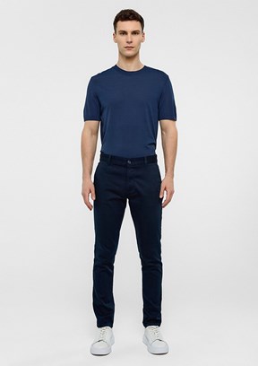 BACKANDBOND Lacivert Erkek Chino Pantolon