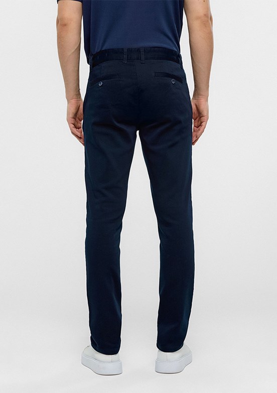 BACKANDBOND Lacivert Erkek Chino Pantolon