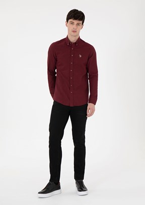 US POLO ASSN Siyah Erkek Slim Jean Pantolon