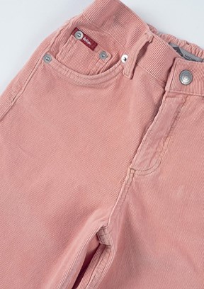 LEE COOPER Pembe Kız Çocuk Kadife Pantolon