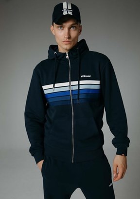 ELLESSE Çok Renkli Erkek Fermuarlı Kapüşonlu Sweatshirt