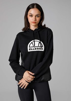 ELLESSE Siyah Kadın Kapüşonlu Sweatshirt