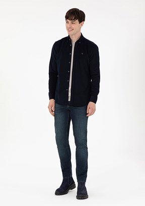 US POLO ASSN Yeşil Erkek Slim Jean Pantolon