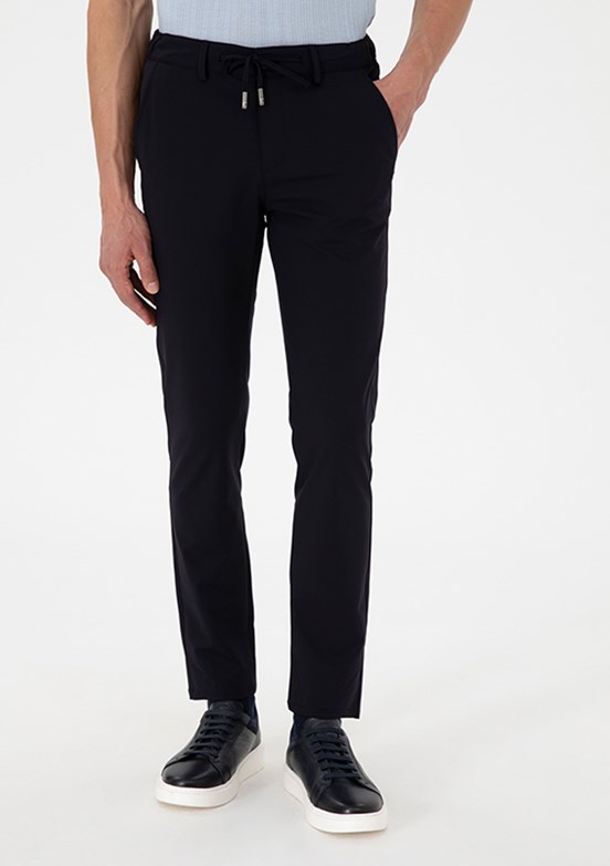 PIERRE CARDIN Lacivert Erkek Slim Pantolon