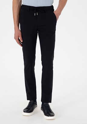 PIERRE CARDIN Lacivert Erkek Slim Pantolon