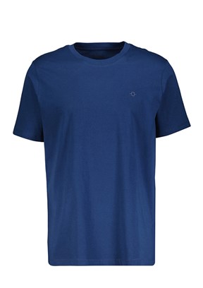 BACKANDBOND - B34T10004 Erkek Lacivert Bisiklet Yaka T-Shirt