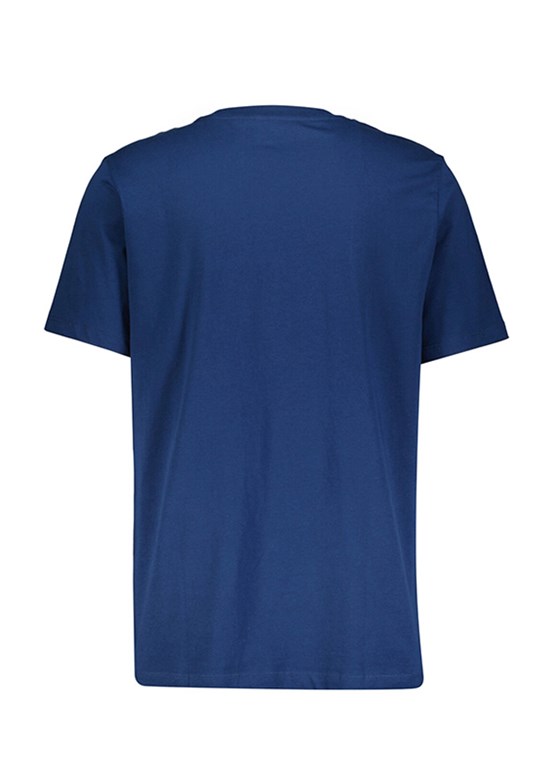 BACKANDBOND - B34T10004 Erkek Lacivert Bisiklet Yaka T-Shirt