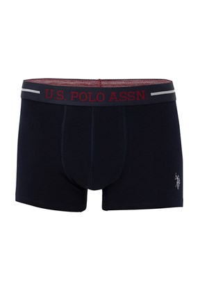 US POLO ASSN Bordo Erkek 3'Lü Boxer