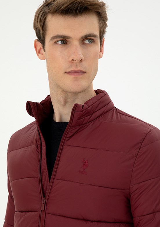 US POLO ASSN Bordo Erkek Basic Mont