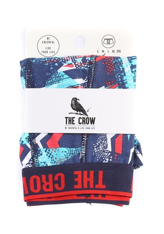 THE CROW Çok Renkli Erkek Boxer