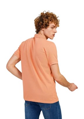 THE CROW Father - TC4613 Erkek Turuncu Polo Yaka T-Shirt
