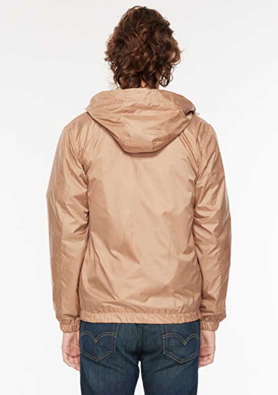 THE CROW - TC7043 Unisex Kahverengi Yağmurluk Mont