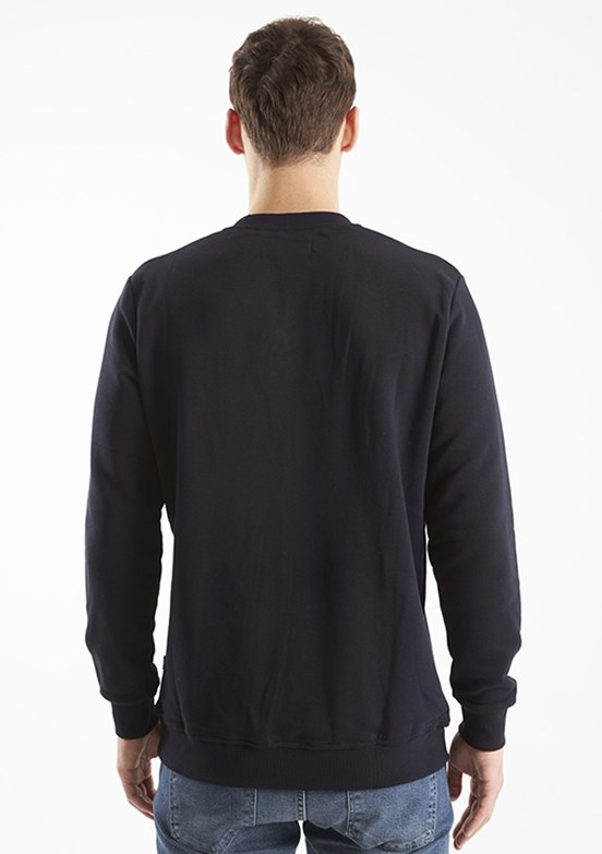 THE CROW Çok Renkli Unisex O Yaka Sweatshirt
