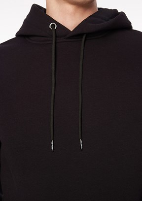 THE CROW Siyah Unisex Kapüşonlu Sweatshirt