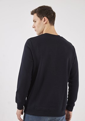THE CROW Çok Renkli Unisex O Yaka Sweatshirt