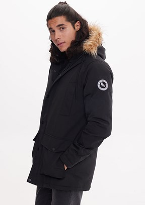 THE CROW - TC5081 Unisex Siyah Basic Mont