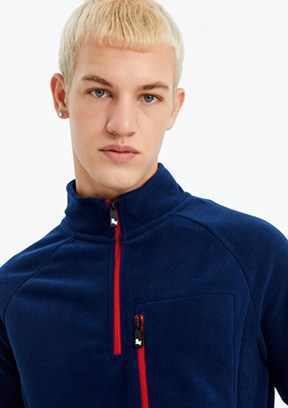 THE CROW Çok Renkli Unisex Polar Mont