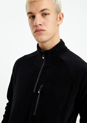 THE CROW Siyah Unisex Polar Mont