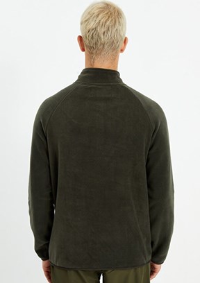 THE CROW Yeşil Unisex Polar Mont