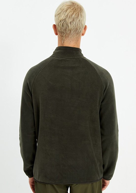 THE CROW Yeşil Unisex Polar Mont