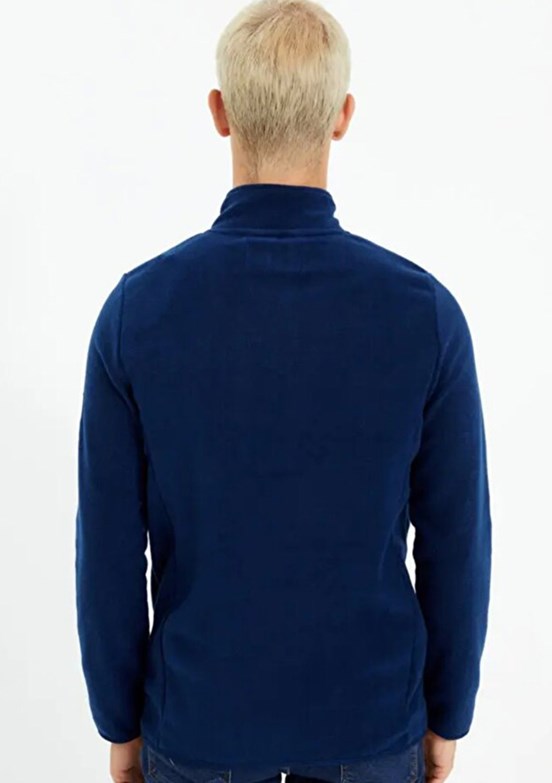 THE CROW Lacivert Unisex Polar Mont