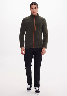 THE CROW Yeşil Unisex Polar Mont