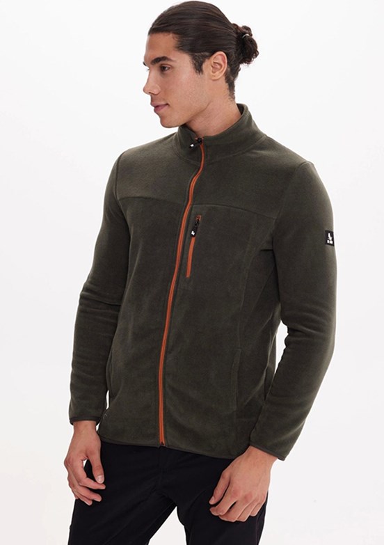 THE CROW Yeşil Unisex Polar Mont