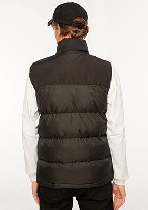 THE CROW Siyah Unisex Şişme Yelek