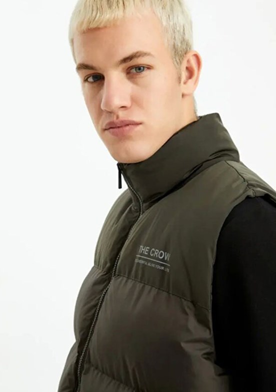 THE CROW Yeşil Unisex Şişme Yelek