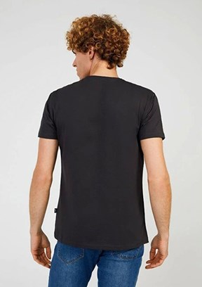 THE CROW Game - TC7123 Erkek Antrasit Baskılı T-Shirt