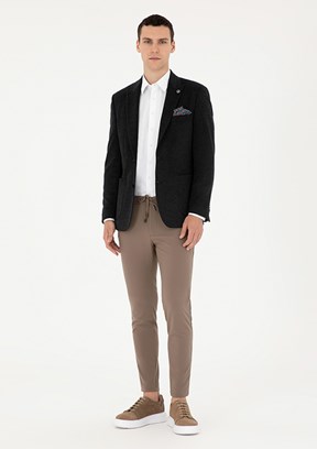 PİERRE CARDİN Erkek Bej Regular Pantolon