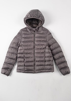 LEE COOPER Bej Kadın Kapüşonlu Mont