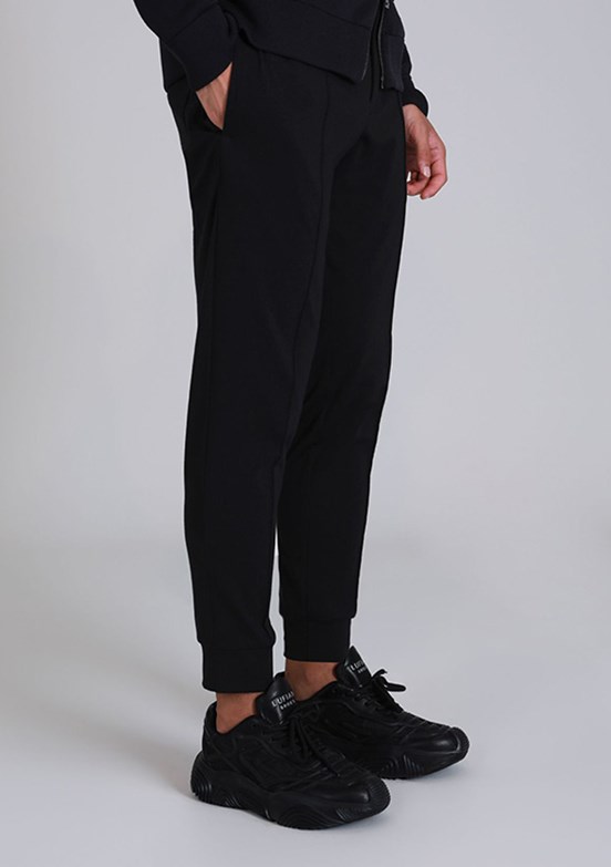 LUFIAN Siyah Erkek Chino Pantolon