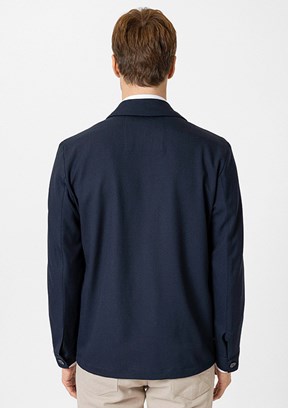 SÜVARİ Lacivert Erkek Regular Mont