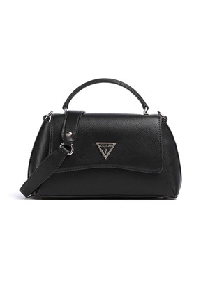 GUESS ECO GLORIANA 2 COMP - HWEZG951220 Kadın Siyah El Çantası